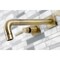 Kingston Brass KS6023DL Wall Mount Tub Faucet, Antique Brass KS6023DL - alternate 4